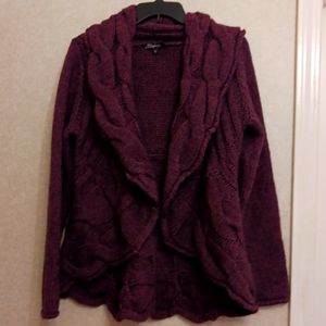 Elisabetta Wine Sweater